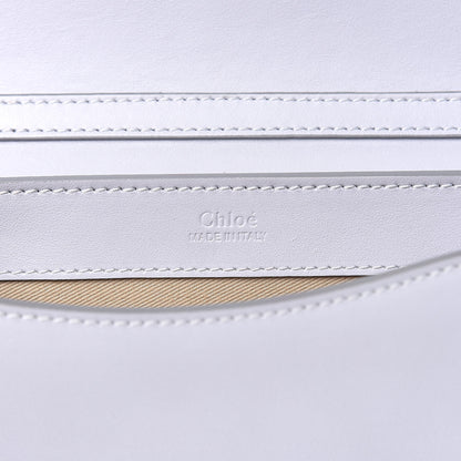 Chloe Calfskin Suede C Clutch With Chain Light Cloud 6 of 11