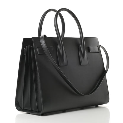 Saint Laurent Calfskin Small Sac De Jour Black 3 of 10