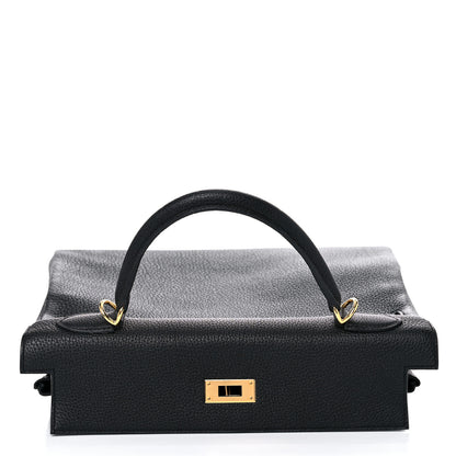 Hermes Togo Kelly Retourne 32 Black 27 of 35