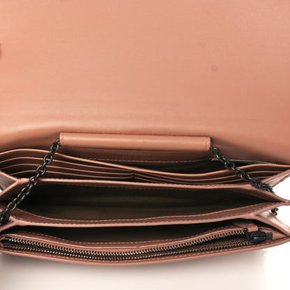 Bottega Veneta Nappa Intrecciato Continental Wallet On Chain Dusty Rose 4 of 9