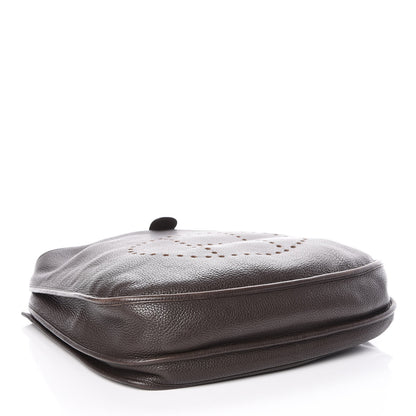Hermes Taurillon Clemence Evelyne III TGM Chocolate 4 of 11
