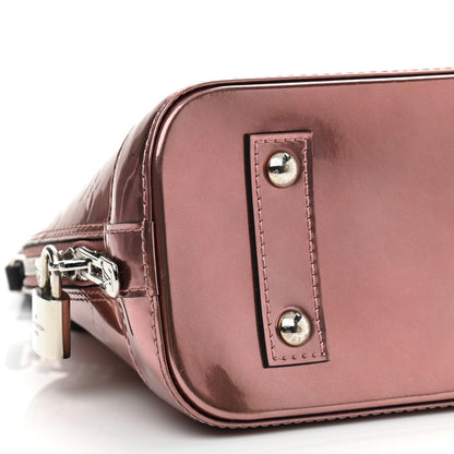 Louis Vuitton Vernis Alma BB Rose Cuivre 9 of 13