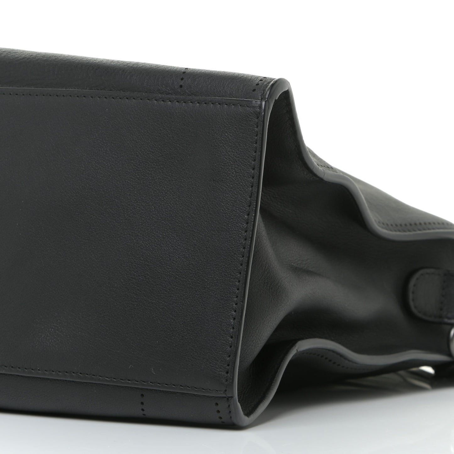 Veau Soyeux Perforated Blackout Hardware City Black