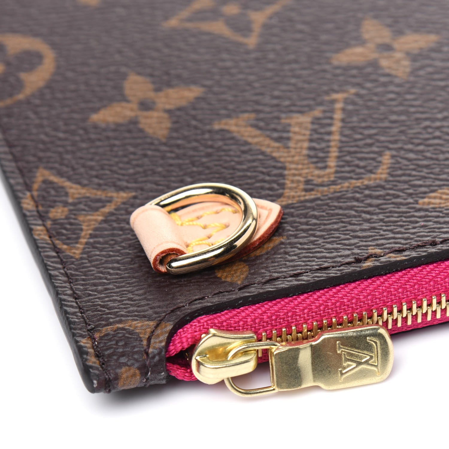 Louis Vuitton Monogram Neverfull MM GM Pochette Pivoine 10 of 10