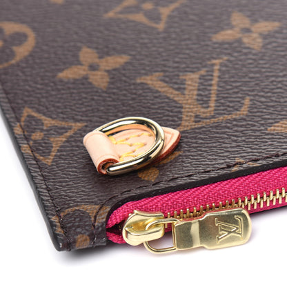 Louis Vuitton Monogram Neverfull MM GM Pochette Pivoine 10 of 10