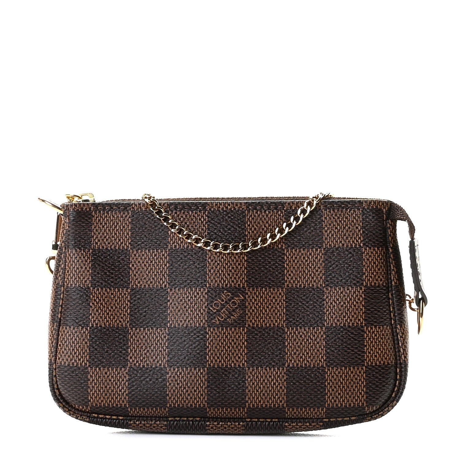 Louis Vuitton Damier Ebene Mini Pochette Accessories 1 of 10