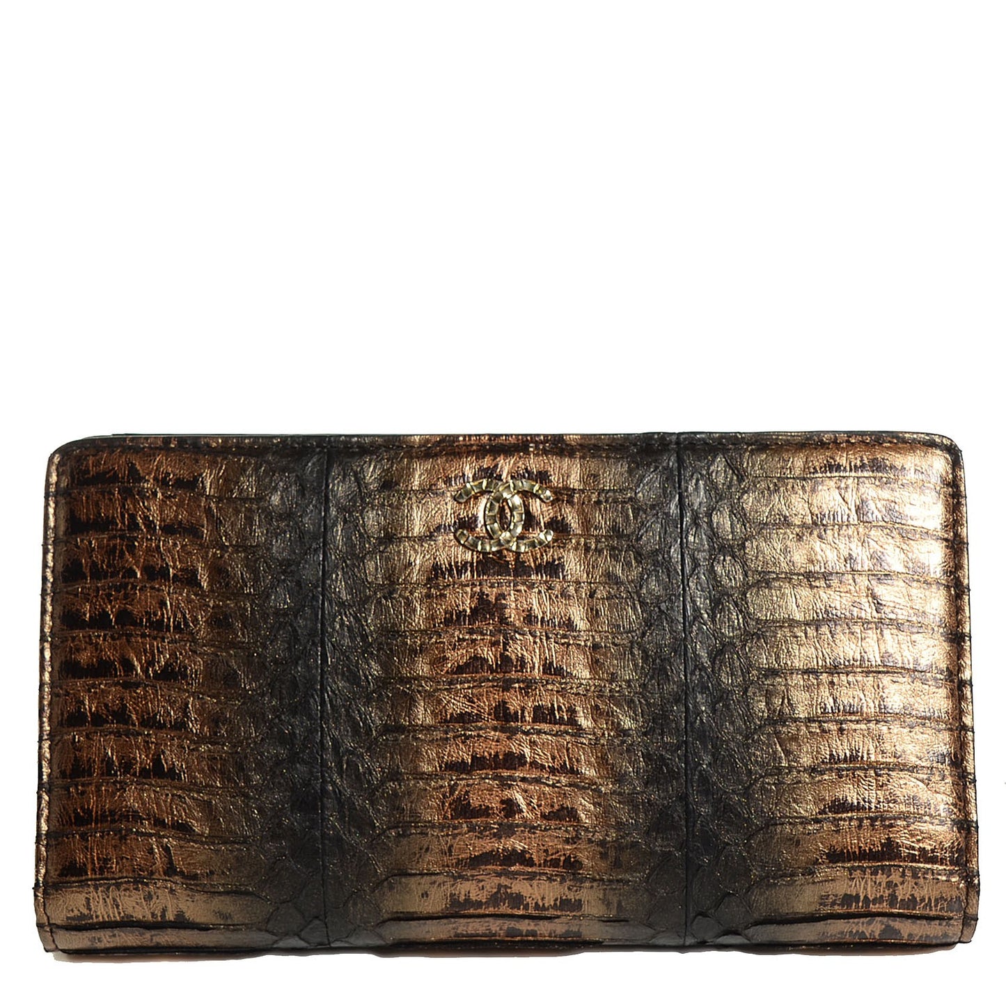 Python Yen Wallet Black Gold