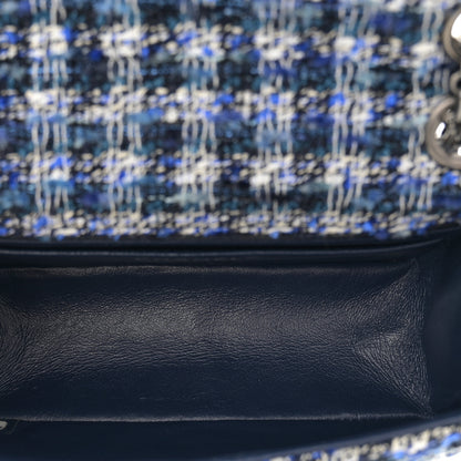 Chanel Tweed Quilted 2.55 Reissue Mini Flap Blue 5 of 10