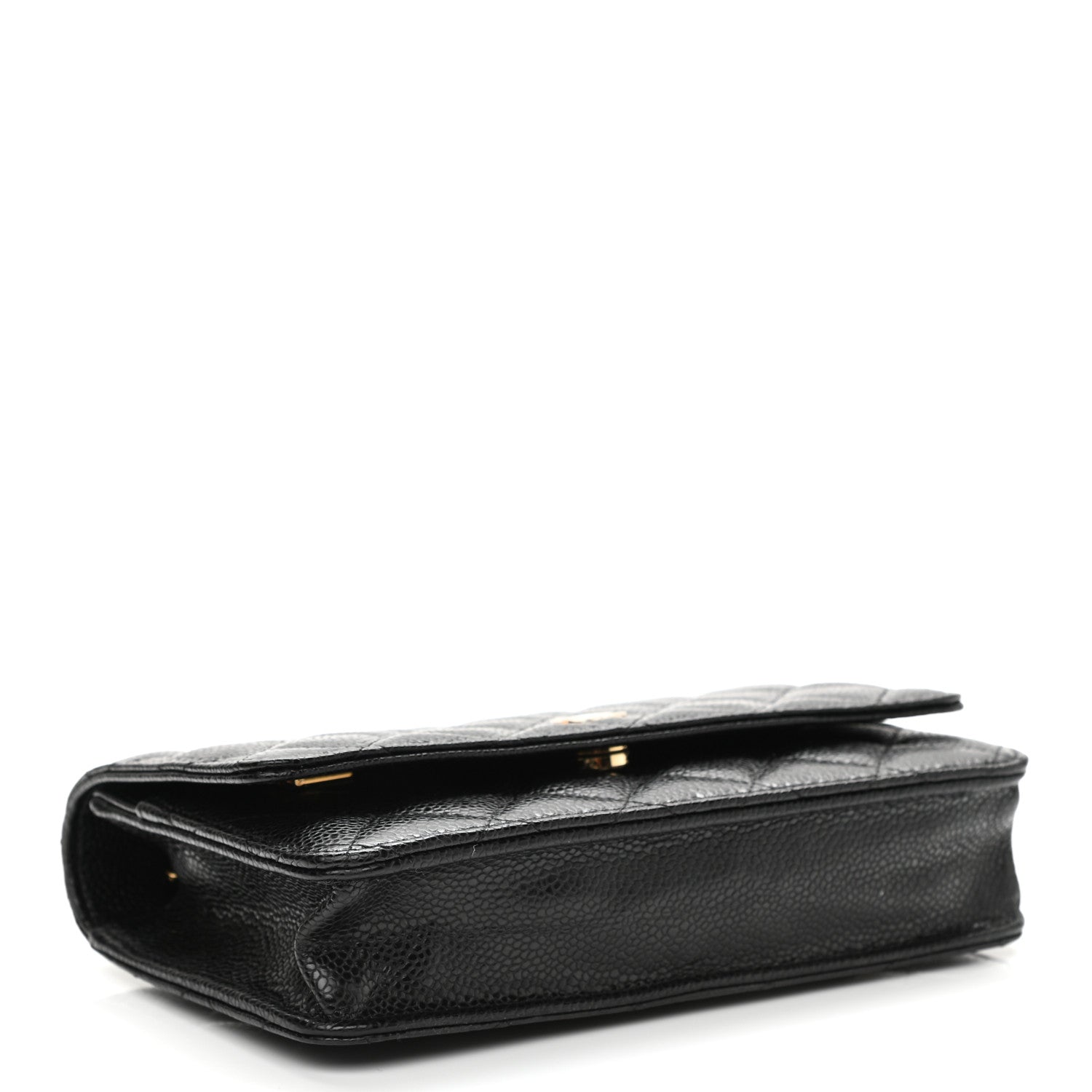 Chanel Caviar Quilted Wallet On Chain WOC Black 4 of 11