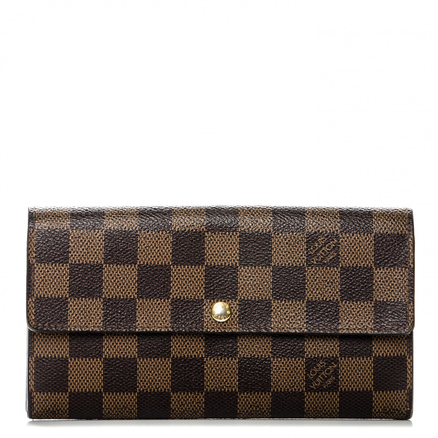 Louis Vuitton Damier Ebene Sarah Wallet 1 of 6