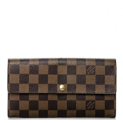 Louis Vuitton Damier Ebene Sarah Wallet 1 of 6