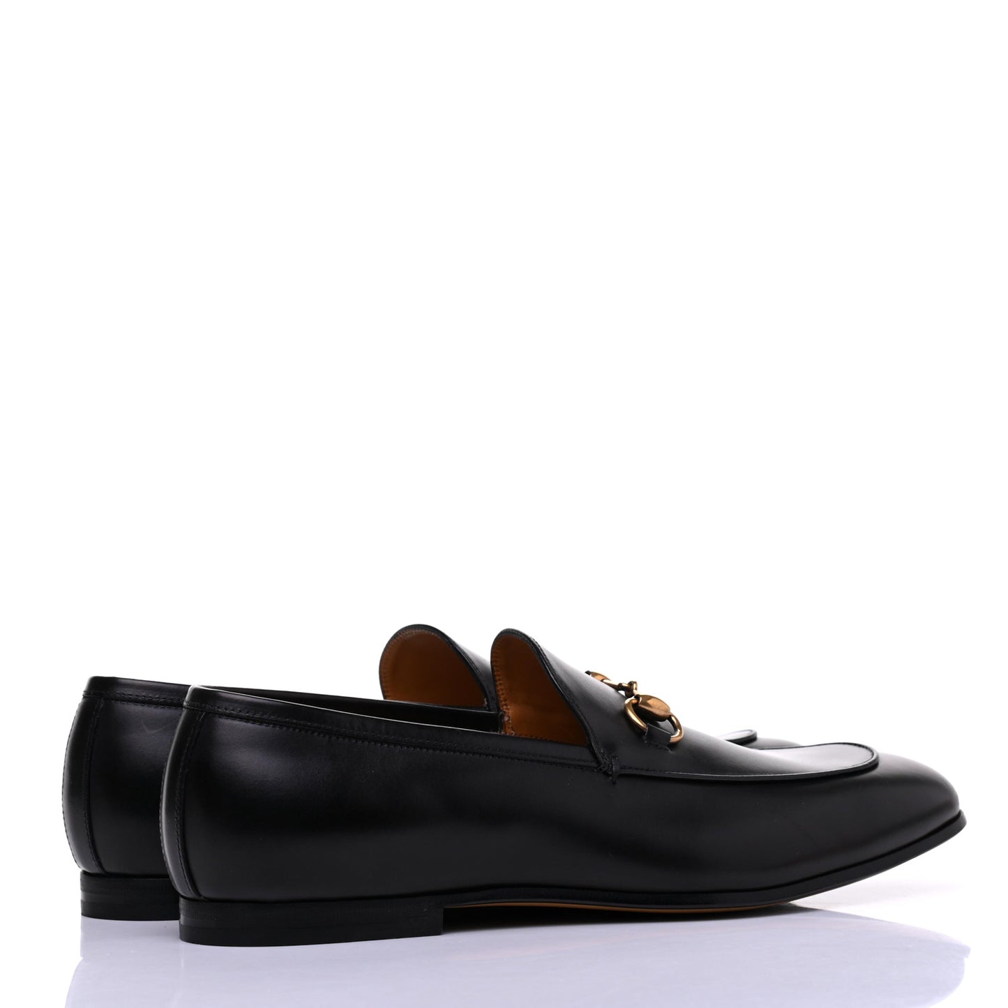 Calfskin Horsebit Mens Jordaan Loafers 9.5 Black