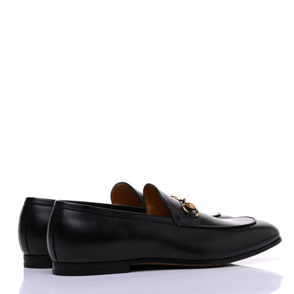 Gucci Calfskin Horsebit Mens Jordaan Loafers 9.5 Black 4 of 11