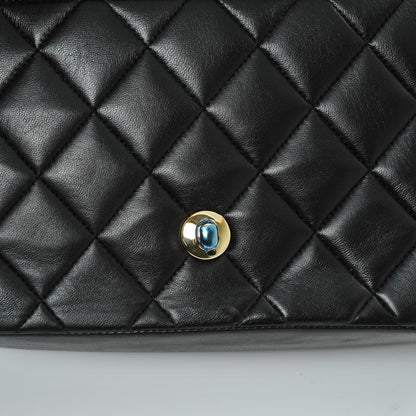 Chanel Lambskin Quilted Small Single Flap Black 11 of 12