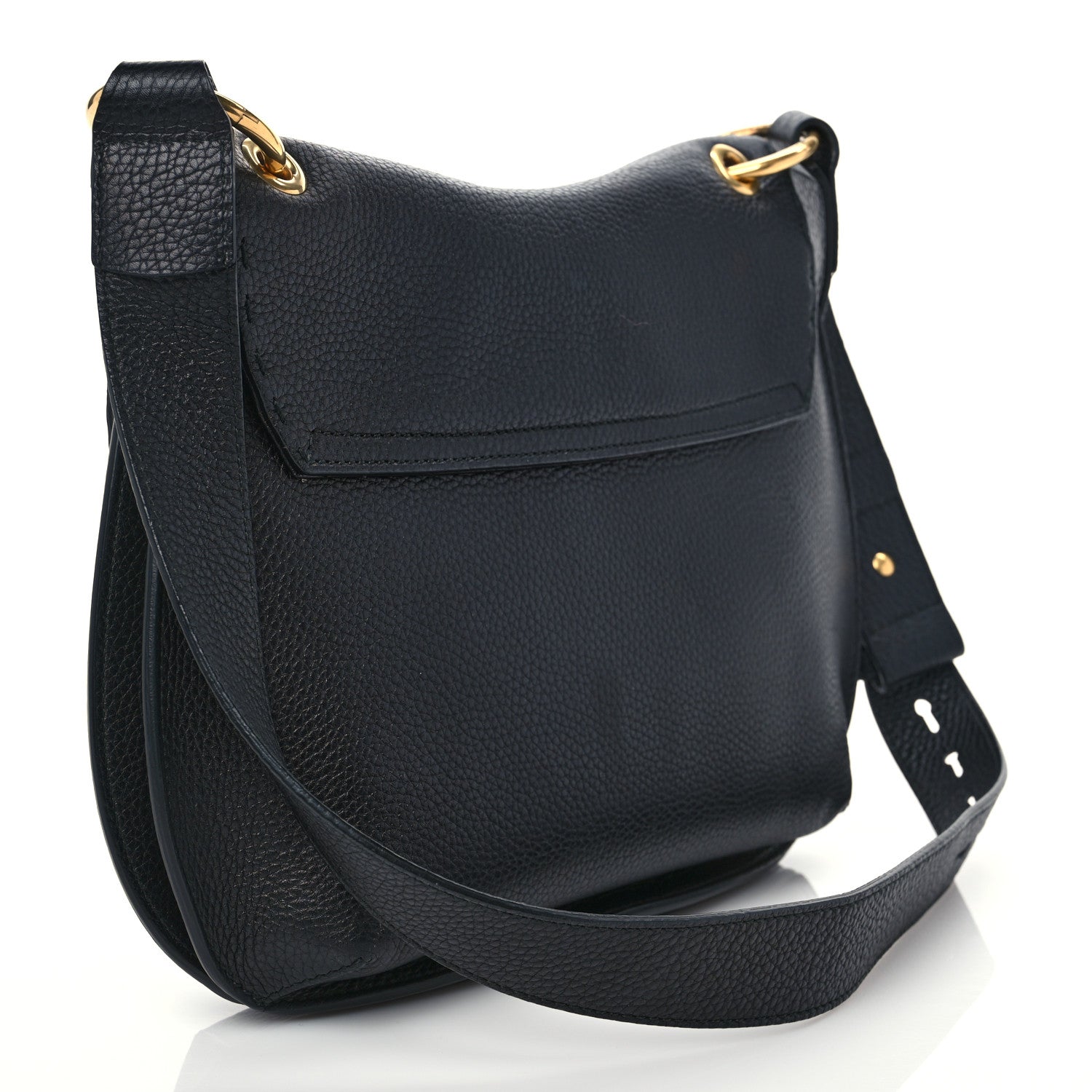 Gucci Cellarius Calfskin Feline GG Marmont Flap Shoulder Bag Black 3 of 10