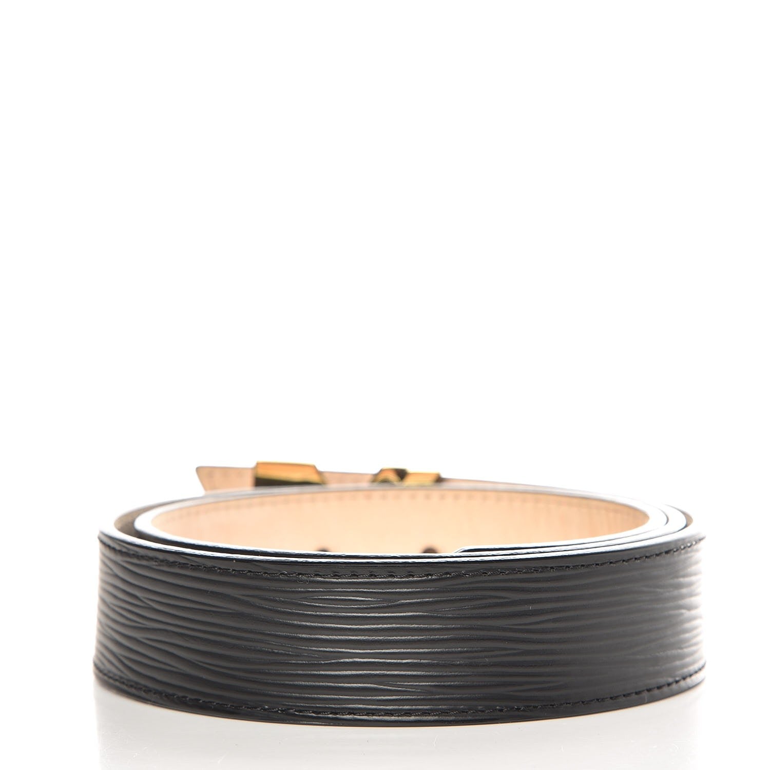 Louis Vuitton Epi Essential V 30 MM Belt 80 32 Black 3 of 10