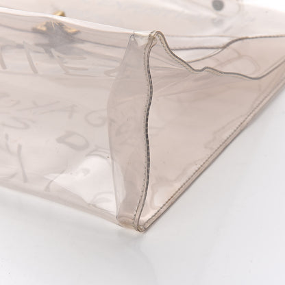 Hermes Vinyl Souvenir De L'Exposition Kelly Transparent 7 of 7