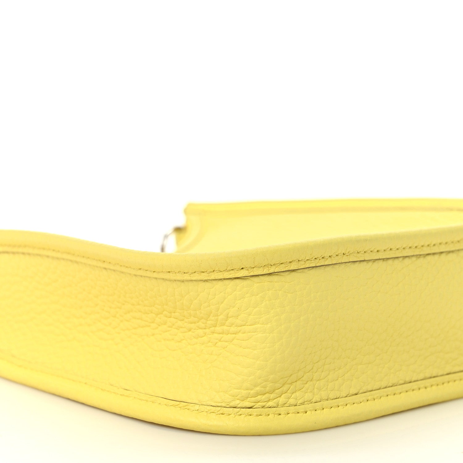 Hermes Taurillon Clemence Evelyne TPM Limoncello 7 of 9