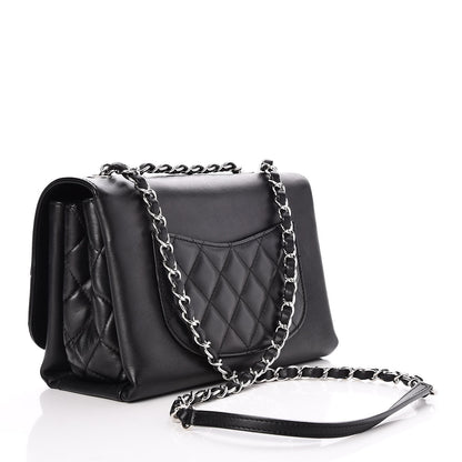 Chanel Calfskin Small Tramezzo Flap Black 3 of 8