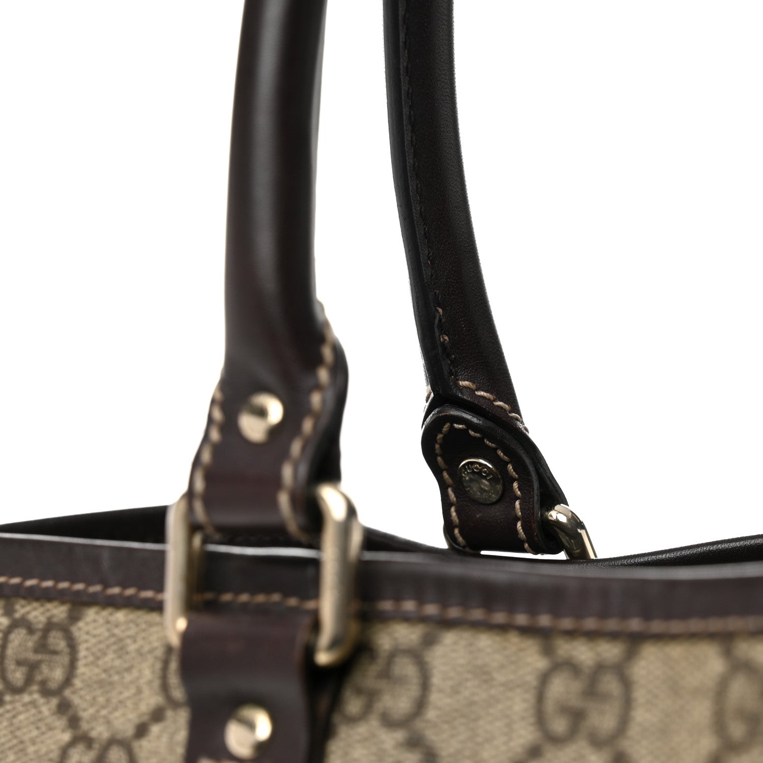 Gucci GG Plus Monogram Joy Vertical Tote Dark Brown 12 of 12