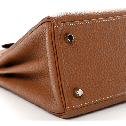 Hermes Togo Kelly Retourne 28 Gold 9 of 16