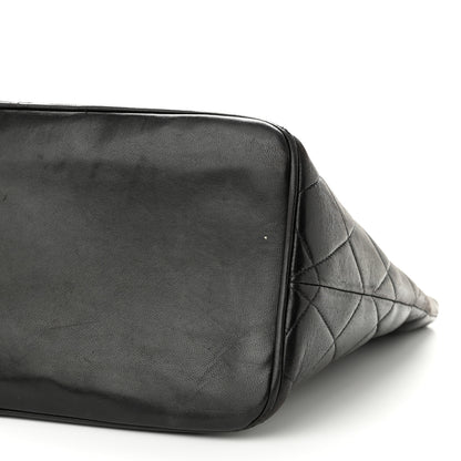 Chanel Lambskin Quilted Medallion Tote Black 9 of 12