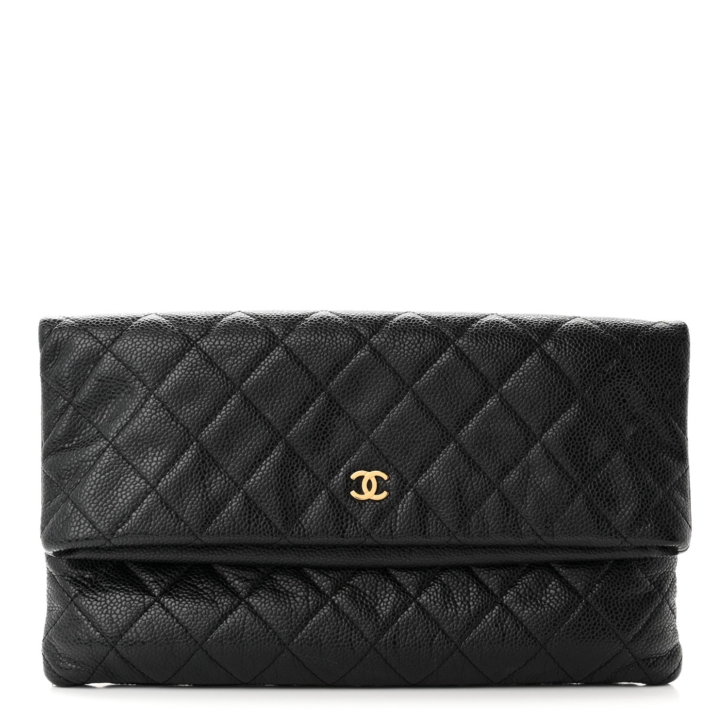 Chanel Caviar Quilted CC Beauty Clutch Black 1 of 14