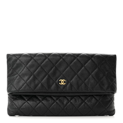 Chanel Caviar Quilted CC Beauty Clutch Black 1 of 14