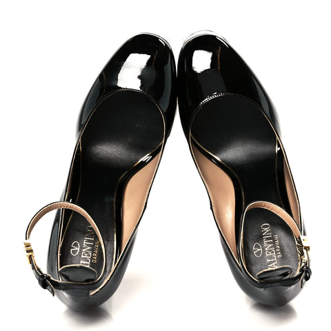 Patent Tan-Go 55/155mm Platform Sandals 39.5 Black