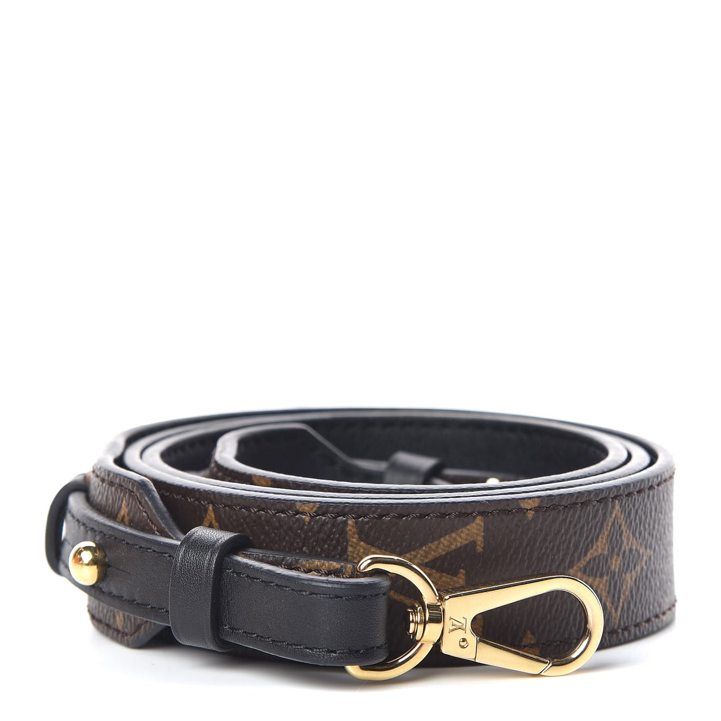 Monogram Bandouliere Shoulder Strap XL Black