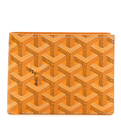 Goyard Goyardine Bi-Fold Victoire PM Wallet Yellow 1 of 7
