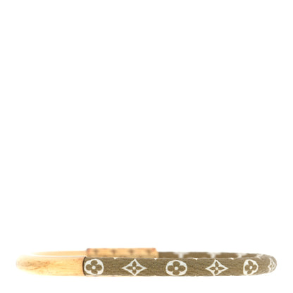 Louis Vuitton Duogram Bracelet Kaki Beige 2 of 4