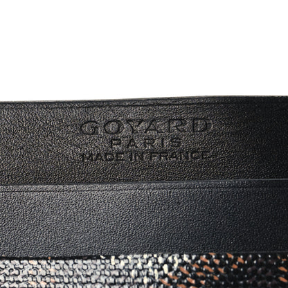 Goyard Goyardine Saint Sulpice Card Holder Black 6 of 7