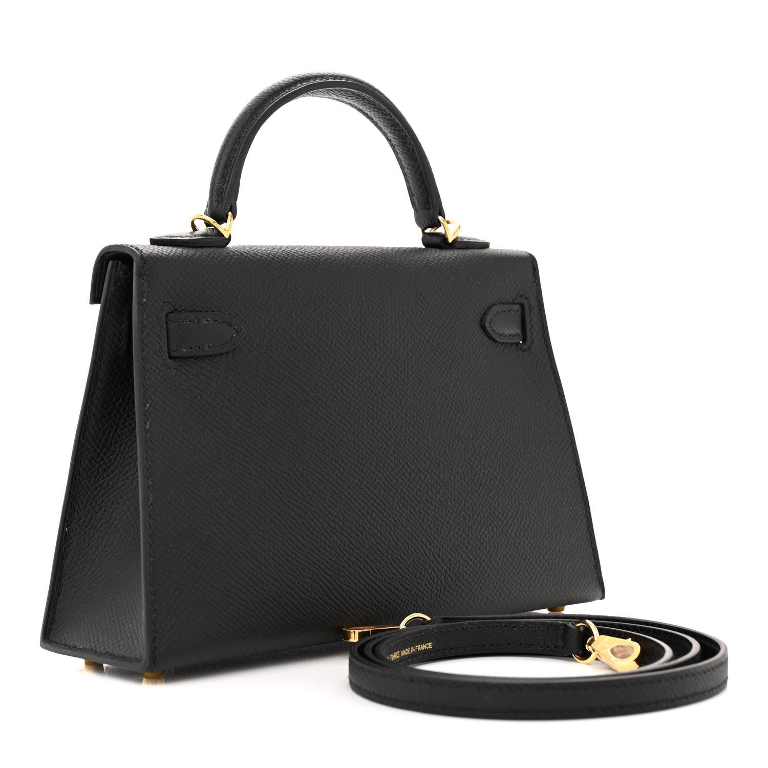 Hermes Epsom Mini Kelly Sellier 20 Black 3 of 11