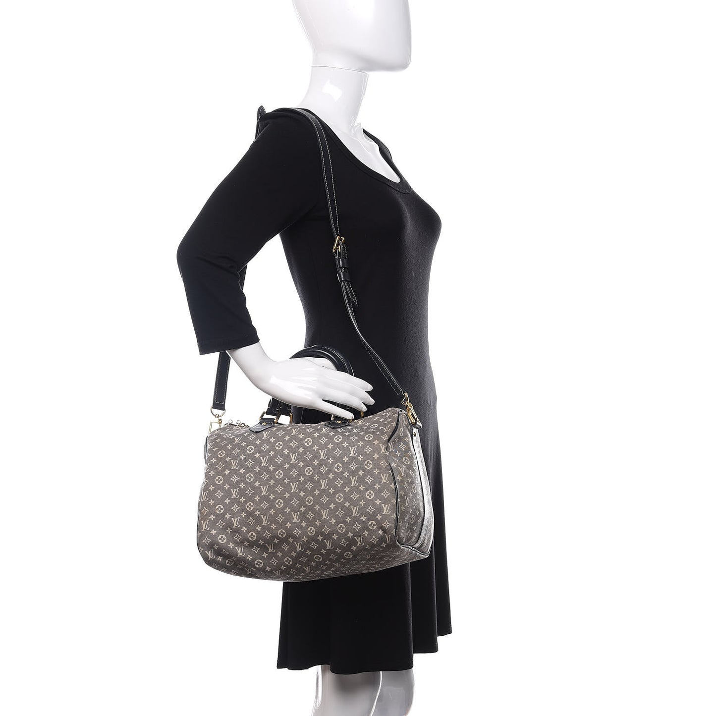 Monogram Idylle Speedy Bandouliere 30 Encre