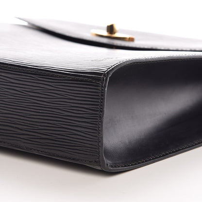 Louis Vuitton Epi Malesherbes Black 9 of 14