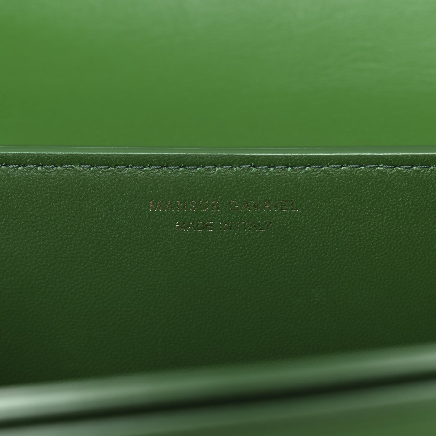 Smooth Calfskin M Frame Box Bag Grass