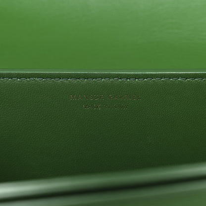 Mansur Gavriel Smooth Calfskin M Frame Box Bag Grass 6 of 9