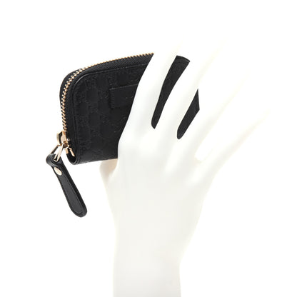 Gucci Microguccissima Zip Around Card Case Black 2 of 10