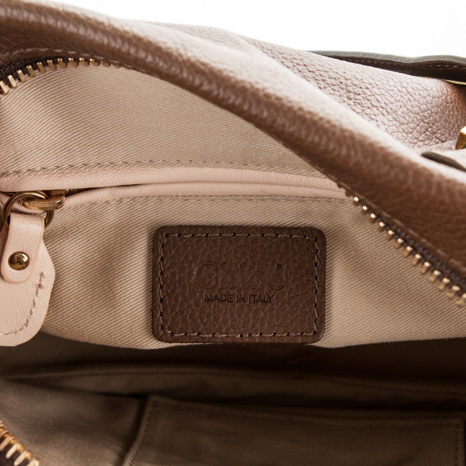 Chloe Calfskin Small Paraty Bark 6 of 7