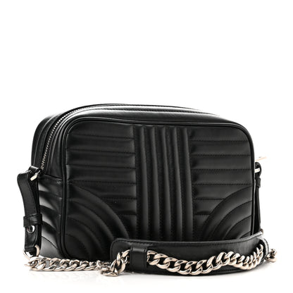 Prada Soft Calfskin Diagramme Camera Bag Black 3 of 9