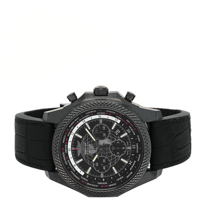 Breitling Stainless Steel Rubber 49mm Bentley B05 Unitime Chronograph Automatic Watch Black MB0521 2 of 5