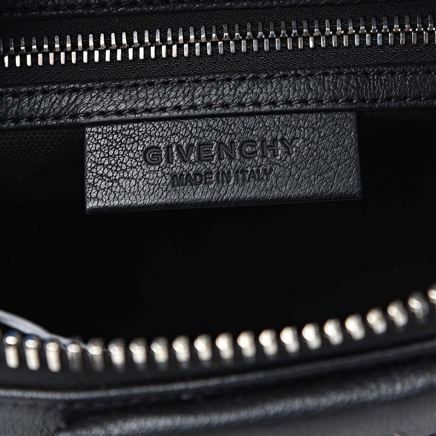 Sugar Goatskin Mini Antigona Black