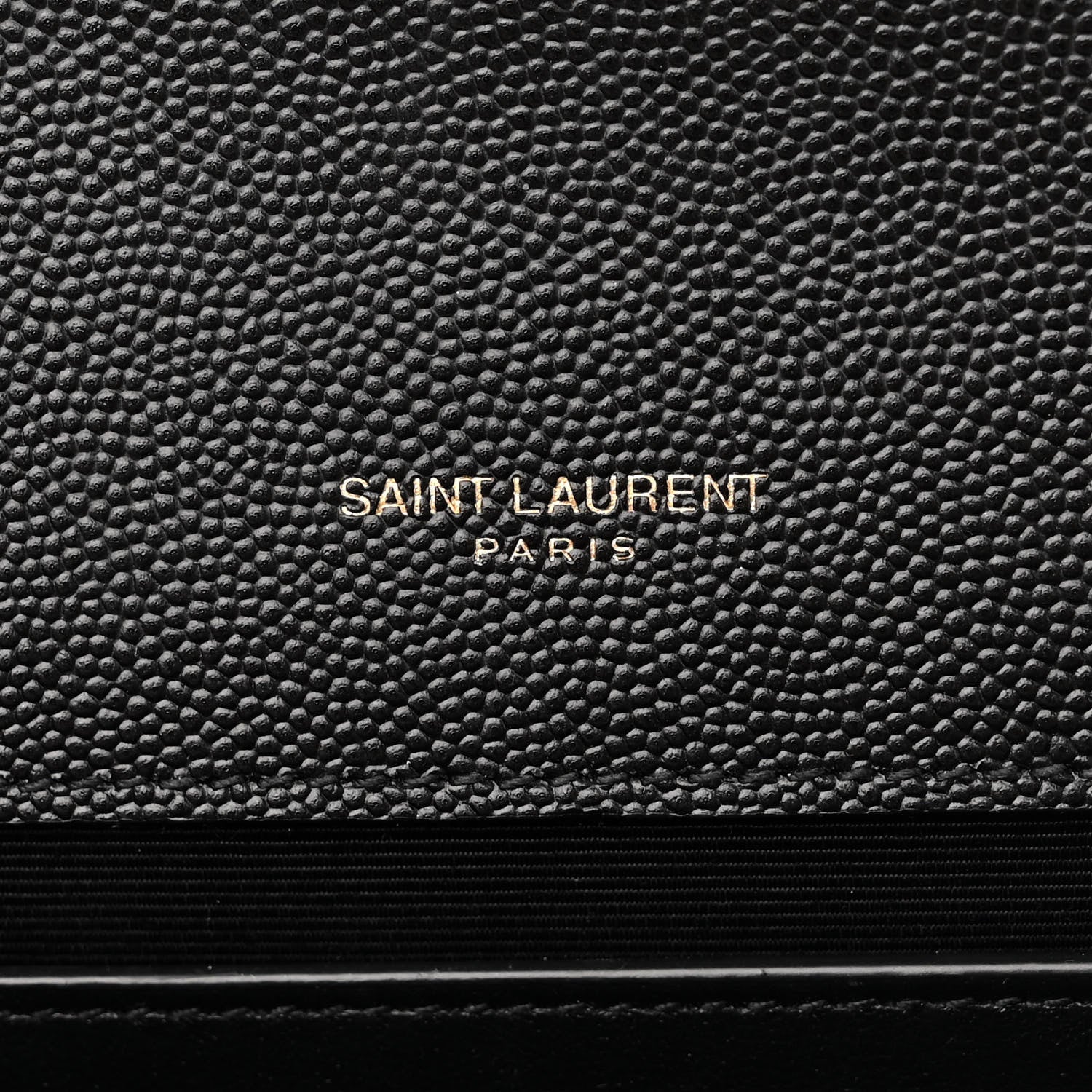 Saint Laurent Grain De Poudre Small Monogram Kate Satchel Black 5 of 9