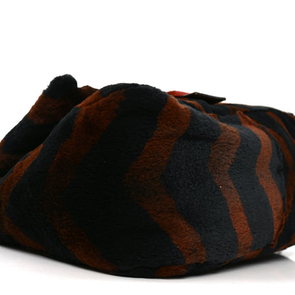Fendi Mink Snakeskin Chevron Mama Baguette 9 of 11