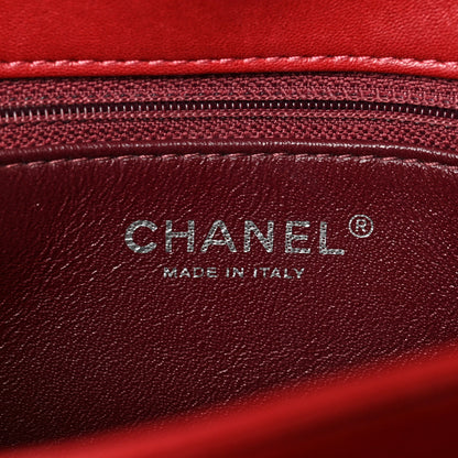 Chanel Lambskin Quilted Medium Trendy CC Flap Dual Handle Bag Red 6 of 11
