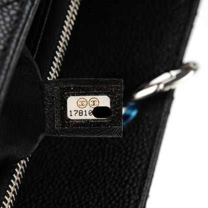 Chanel Caviar Quilted Grand Shopping Tote GST Black 7 of 7