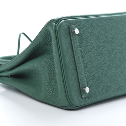 Hermes Togo Birkin 30 Malachite 9 of 11