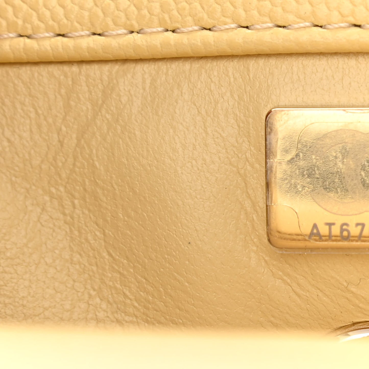 Caviar Quilted Mini Coco Handle Flap Yellow
