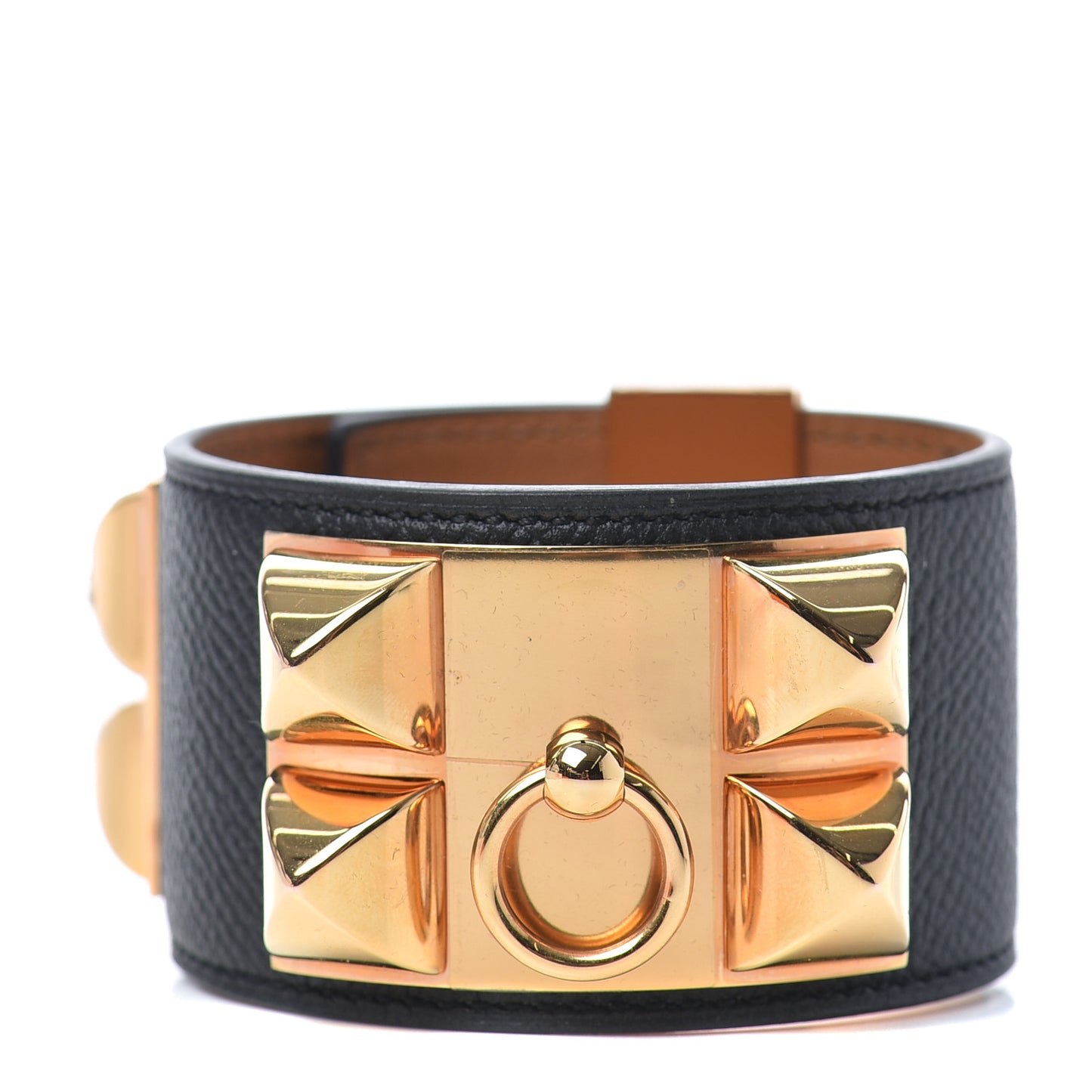 Epsom Collier de Chien CDC Bracelet S Black